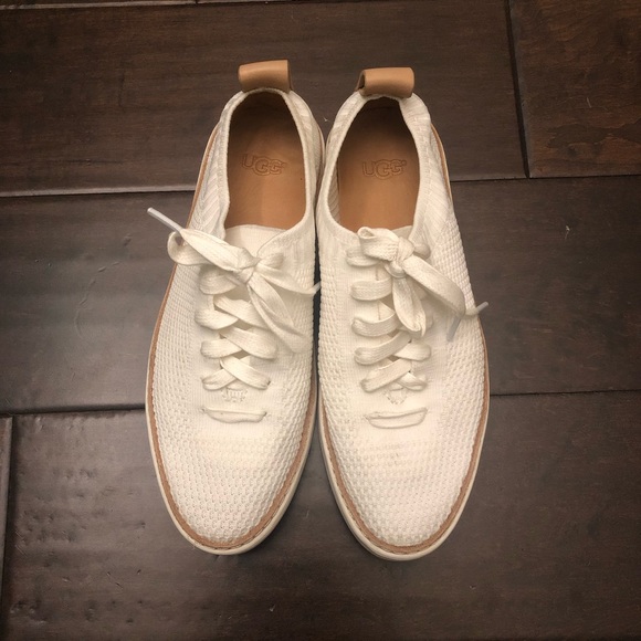 ugg sidney sneaker white